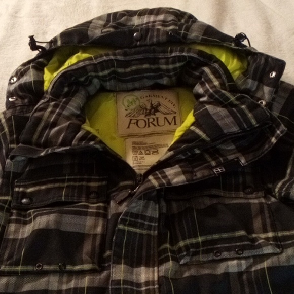 BURTON FORUM VINTAGE SKI JACKET MENS SIZE LARGE - Picture 10 of 17